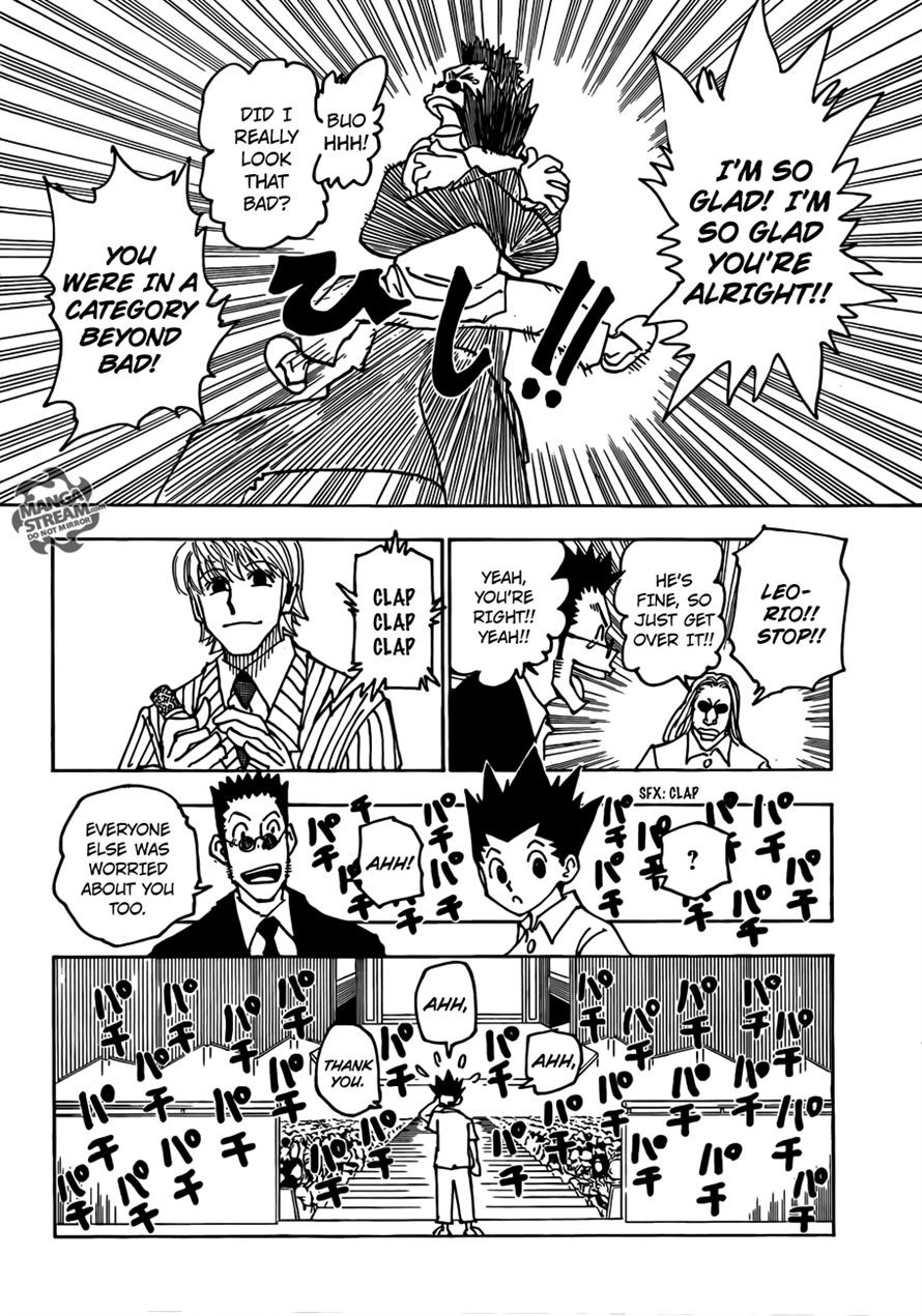 Hunter X Hunter Chapter 334 page 12 - Chapter 334: Total Defeat