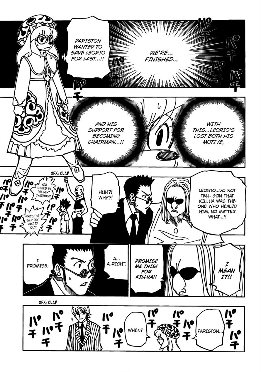 Hunter X Hunter Chapter 334 page 13 - Chapter 334: Total Defeat