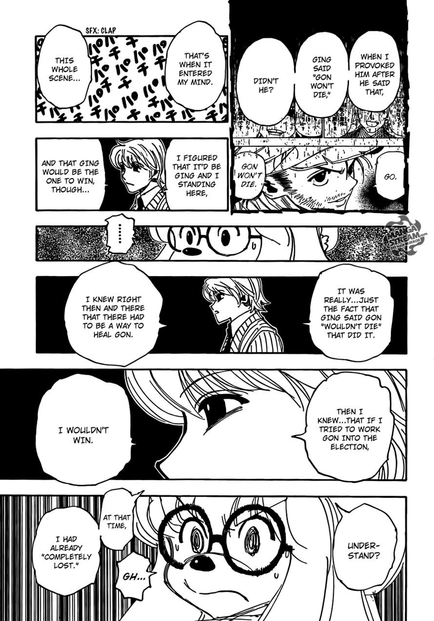 Hunter X Hunter Chapter 334 page 15 - Chapter 334: Total Defeat