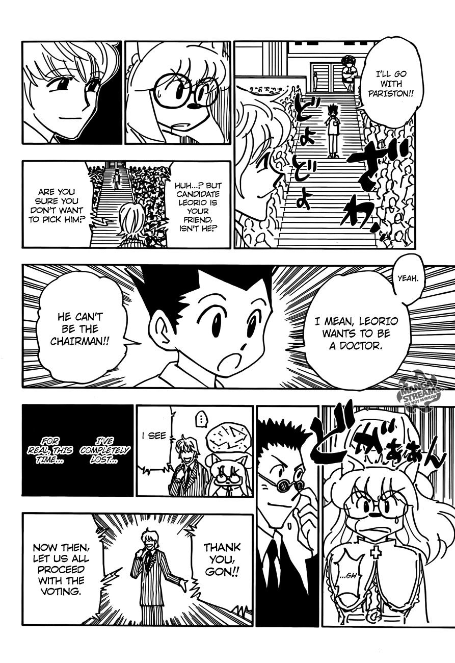 Hunter X Hunter Chapter 335 page 10 - Chapter 335: Decision