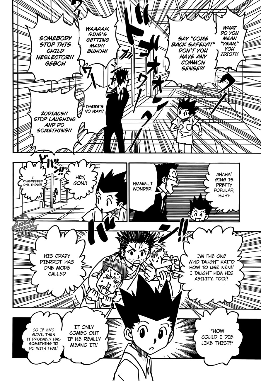 Hunter X Hunter Chapter 335 page 12 - Chapter 335: Decision