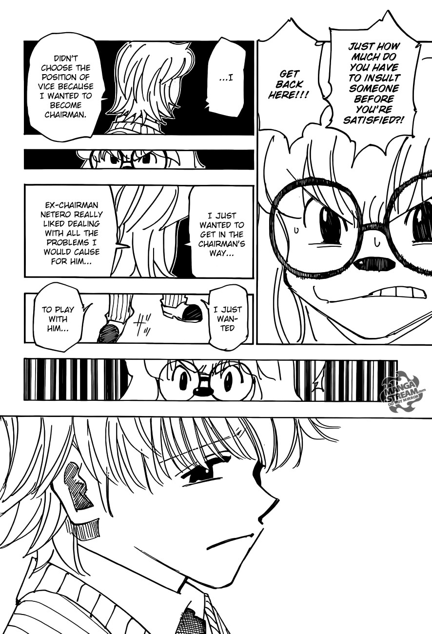 Hunter X Hunter Chapter 335 page 16 - Chapter 335: Decision