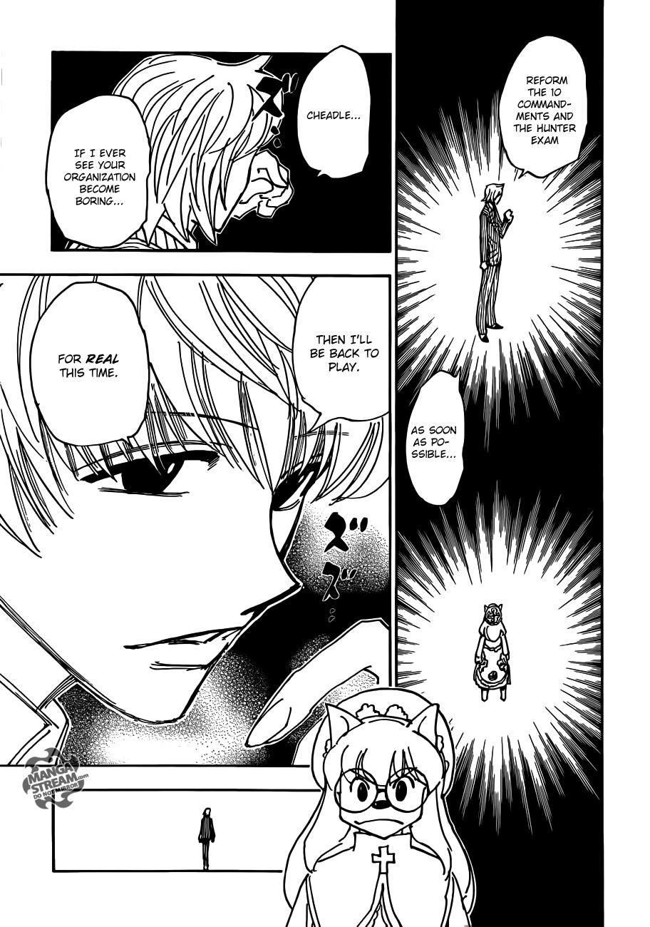 Hunter X Hunter Chapter 335 page 17 - Chapter 335: Decision
