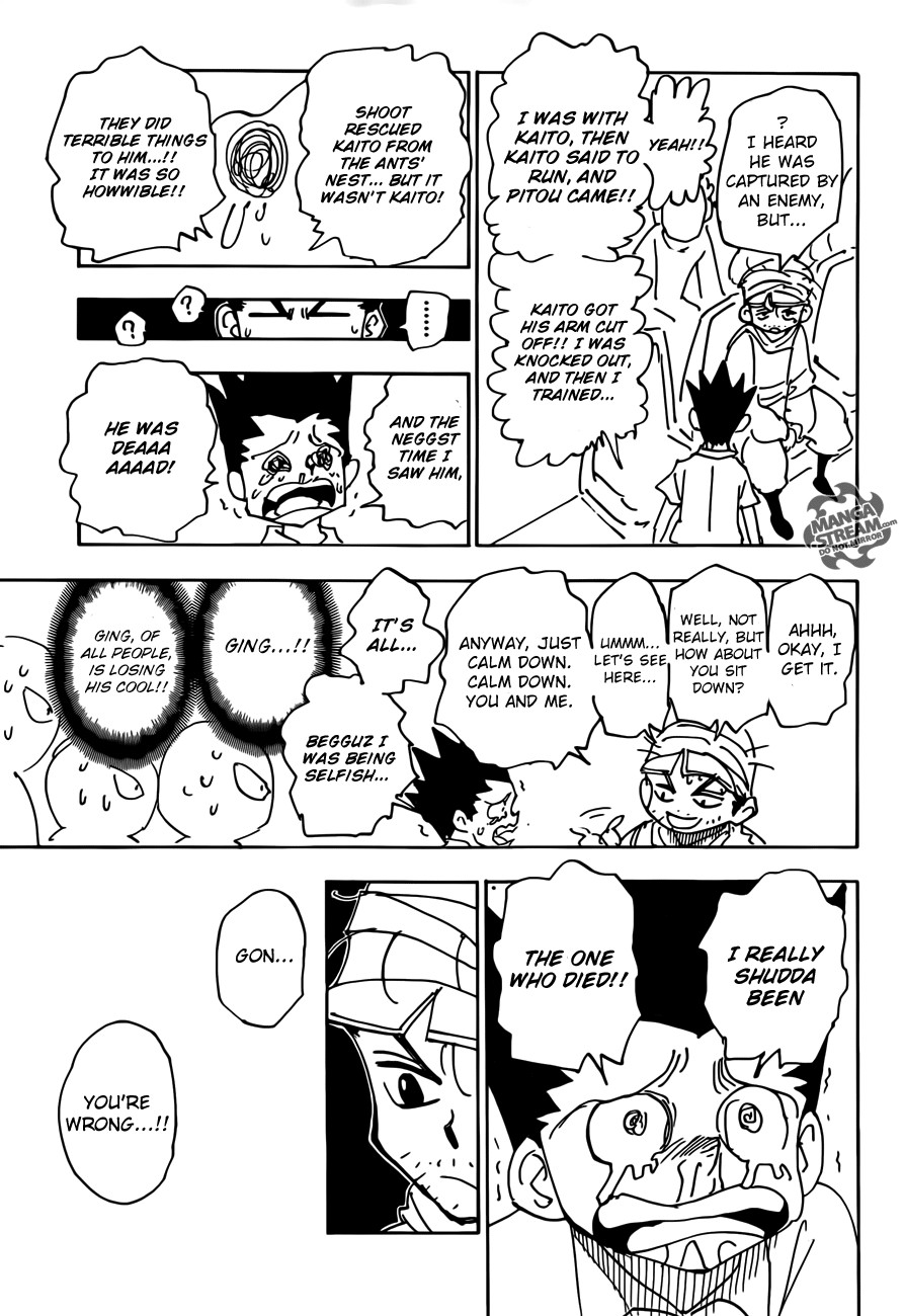 Hunter X Hunter Chapter 335 page 3 - Chapter 335: Decision