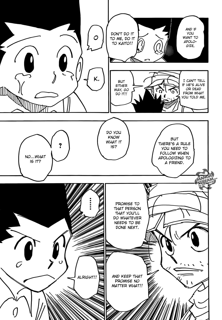 Hunter X Hunter Chapter 335 page 5 - Chapter 335: Decision