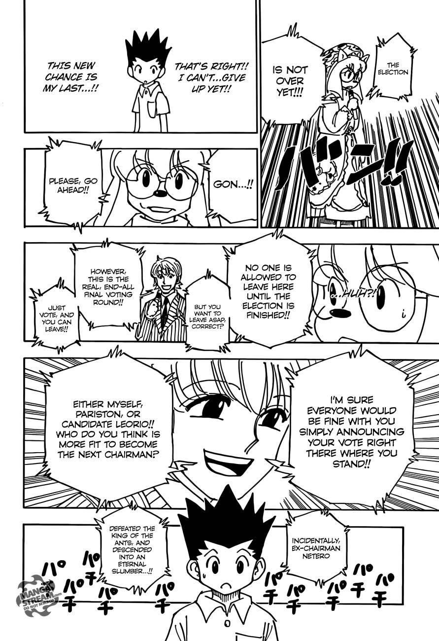 Hunter X Hunter Chapter 335 page 8 - Chapter 335: Decision