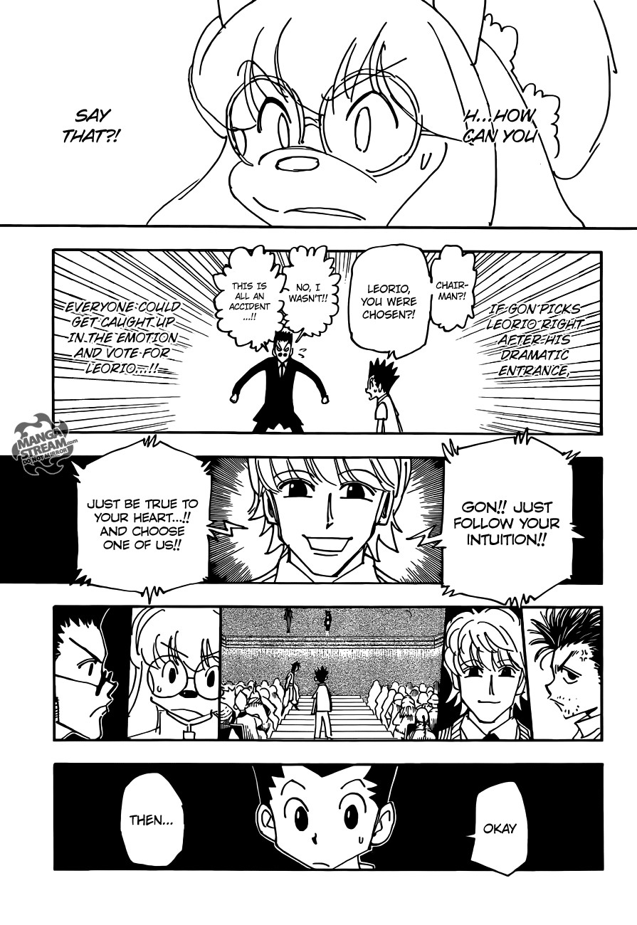 Hunter X Hunter Chapter 335 page 9 - Chapter 335: Decision