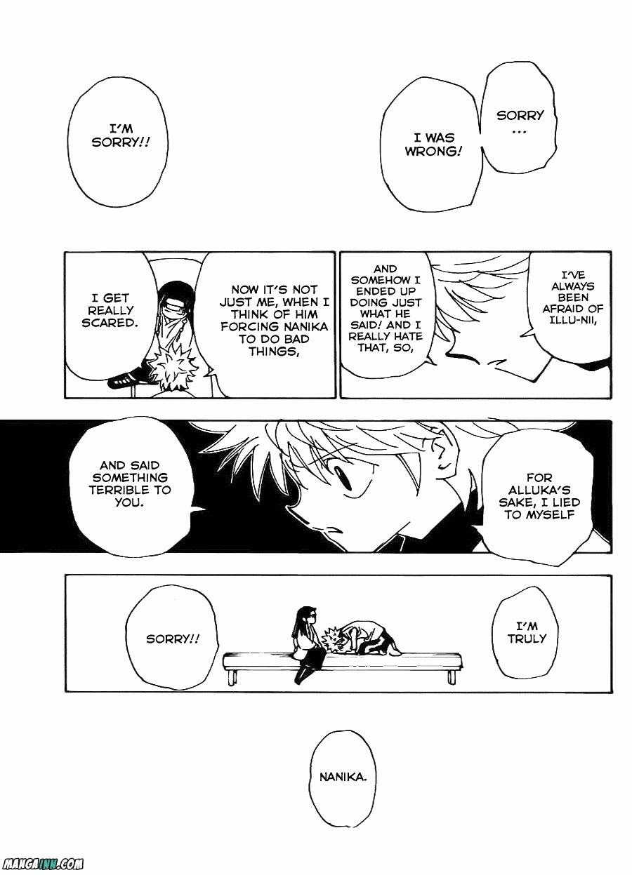 Hunter X Hunter Chapter 336 page 17 - Chapter 336: Release