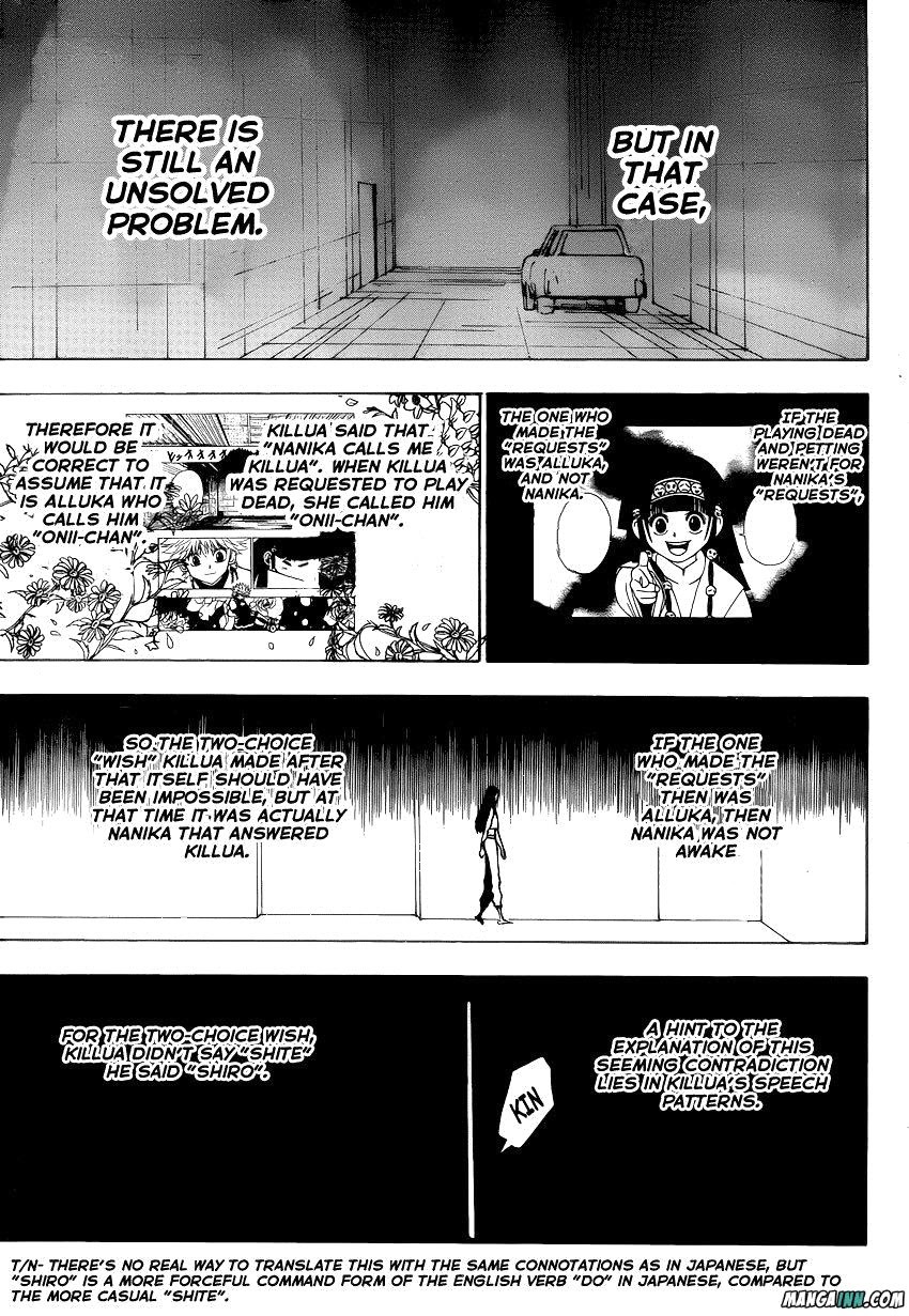 Hunter X Hunter Chapter 336 page 3 - Chapter 336: Release