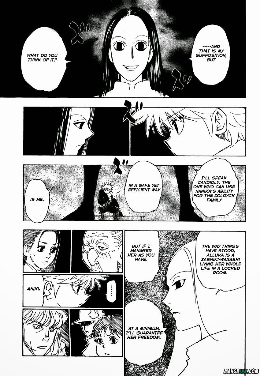 Hunter X Hunter Chapter 336 page 5 - Chapter 336: Release