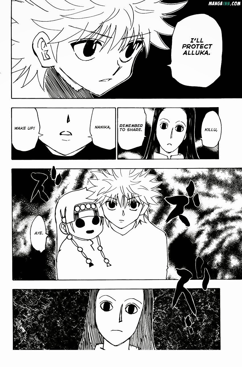 Hunter X Hunter Chapter 336 page 6 - Chapter 336: Release