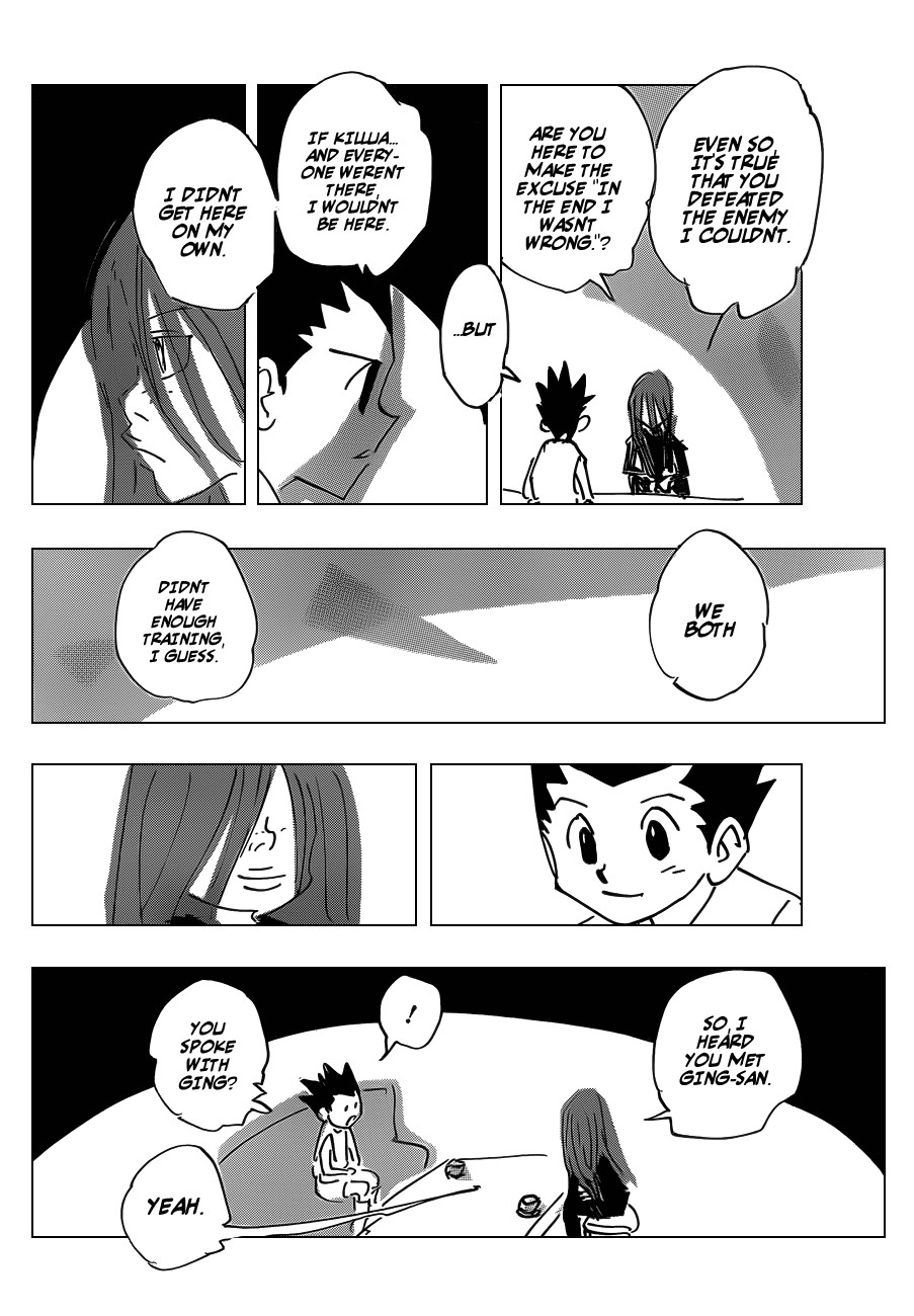 Hunter X Hunter Chapter 337 page 16 - Chapter 337: Repentance