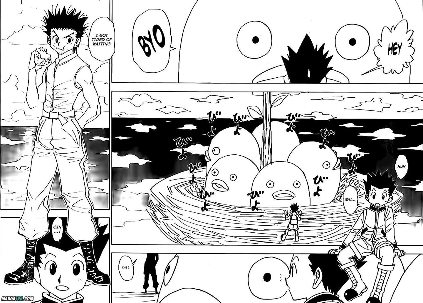 Hunter X Hunter Chapter 338 page 10 - Chapter 338: Atop a Tree