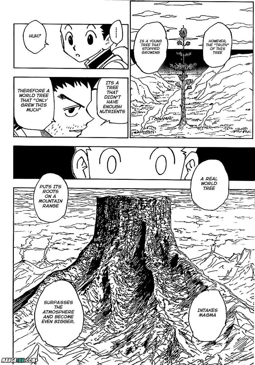 Hunter X Hunter Chapter 338 page 15 - Chapter 338: Atop a Tree