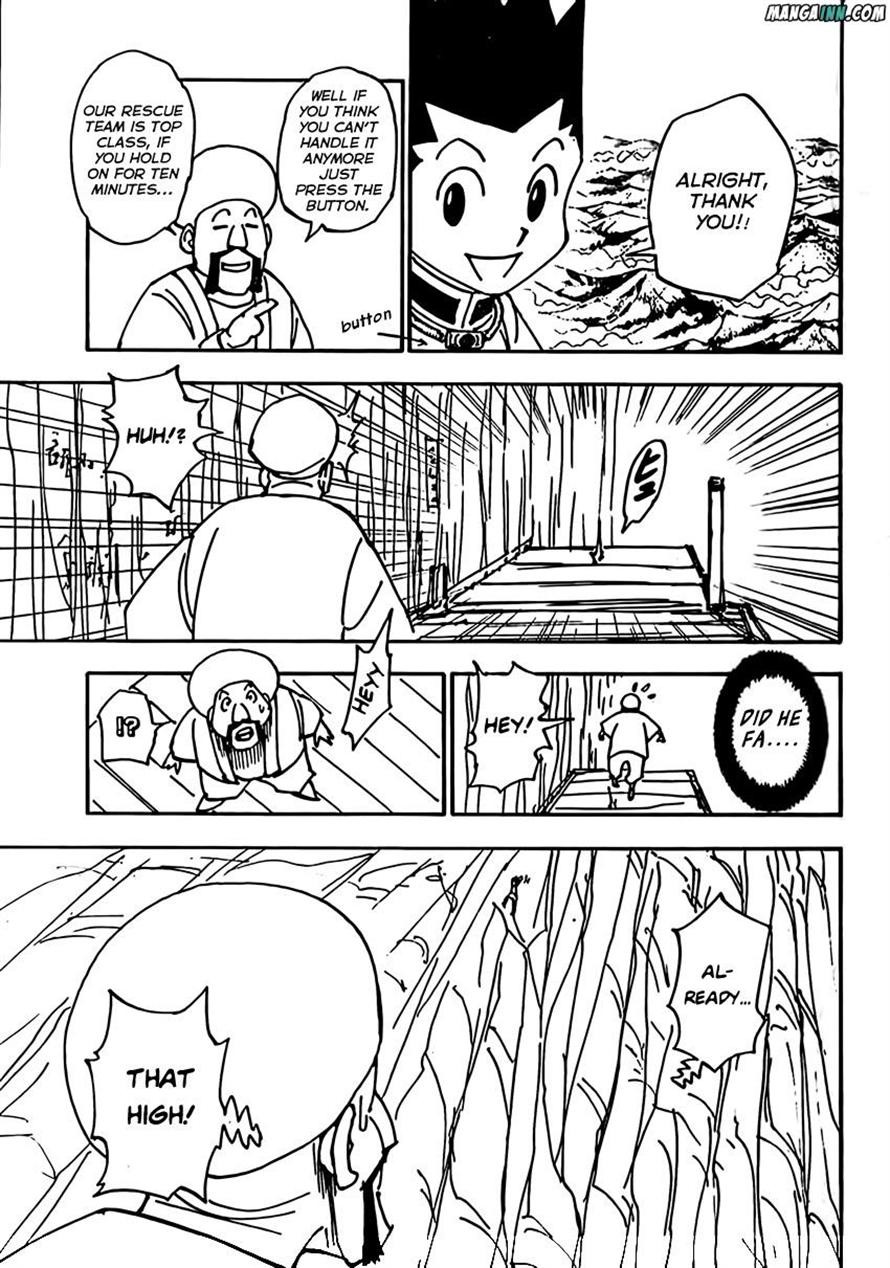 Hunter X Hunter Chapter 338 page 7 - Chapter 338: Atop a Tree