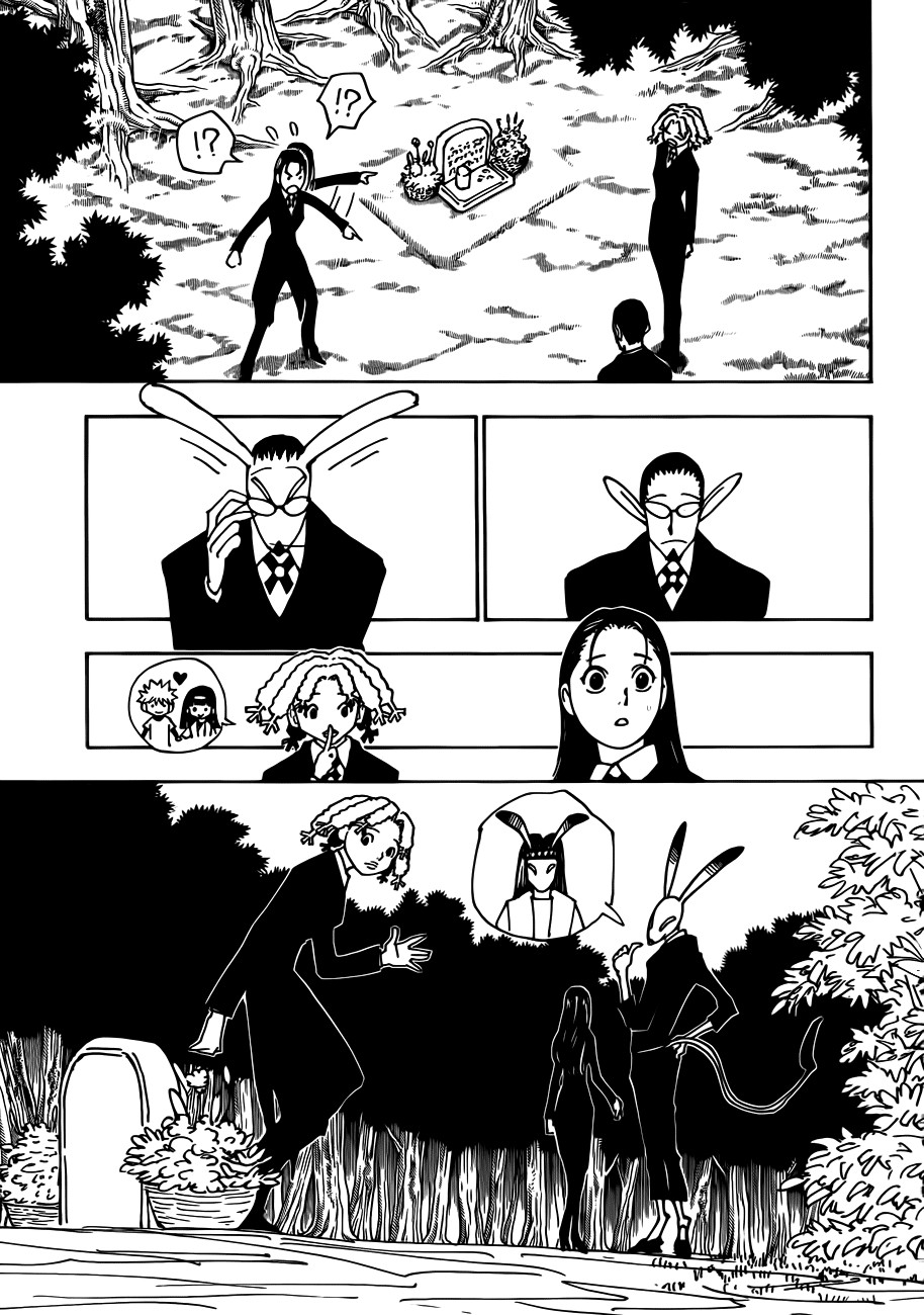 Hunter X Hunter Chapter 339 page 16 - Chapter 339: Stillness