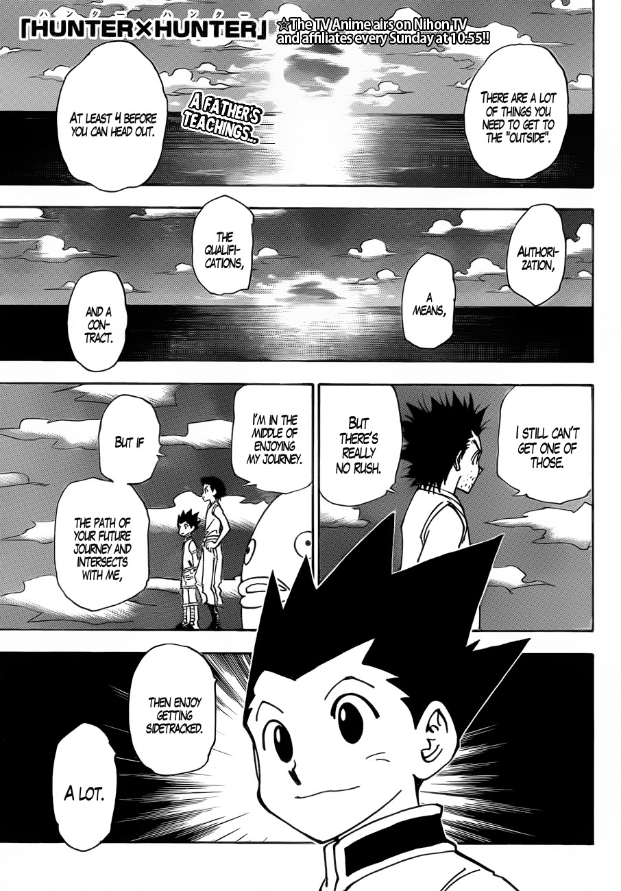 Hunter X Hunter Chapter 339 page 2 - Chapter 339: Stillness
