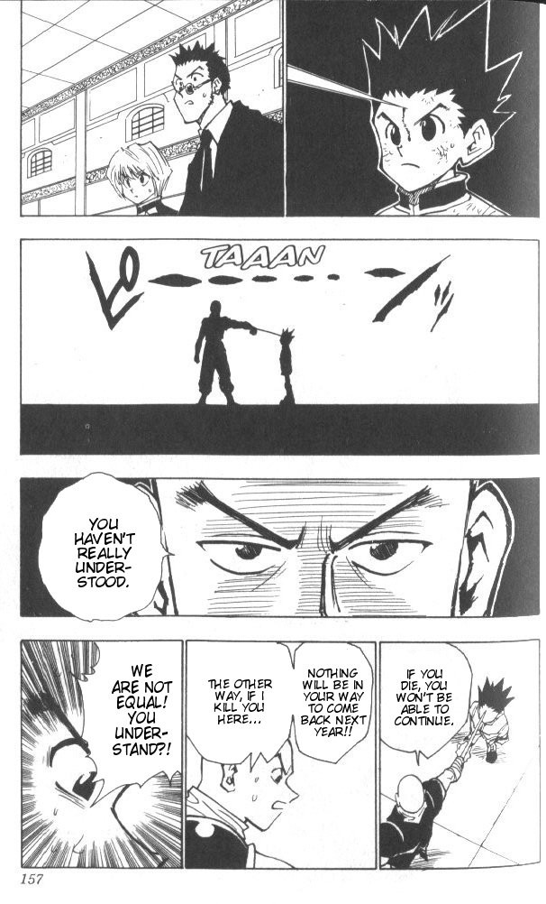 Hunter X Hunter Chapter 34 page 12 - Chapter 34: The First Candidate Accepted?!