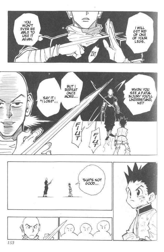 Hunter X Hunter Chapter 34 page 8 - Chapter 34: The First Candidate Accepted?!