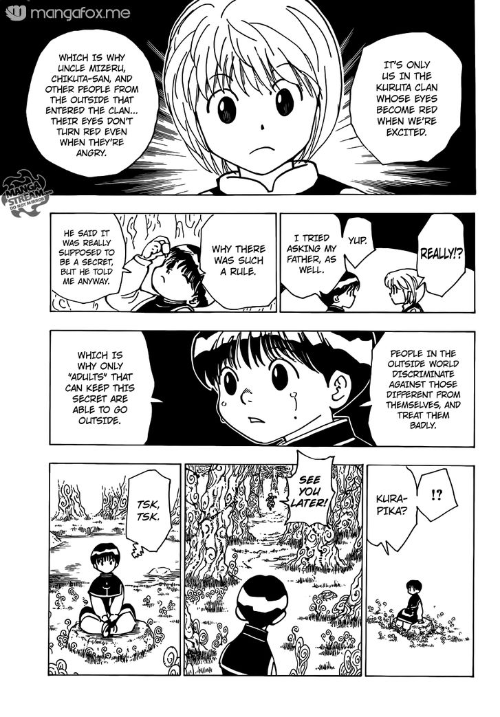 Hunter X Hunter Chapter 340.5 page 10 - Chapter 340.5: Kurapika's Memories (Part 1)