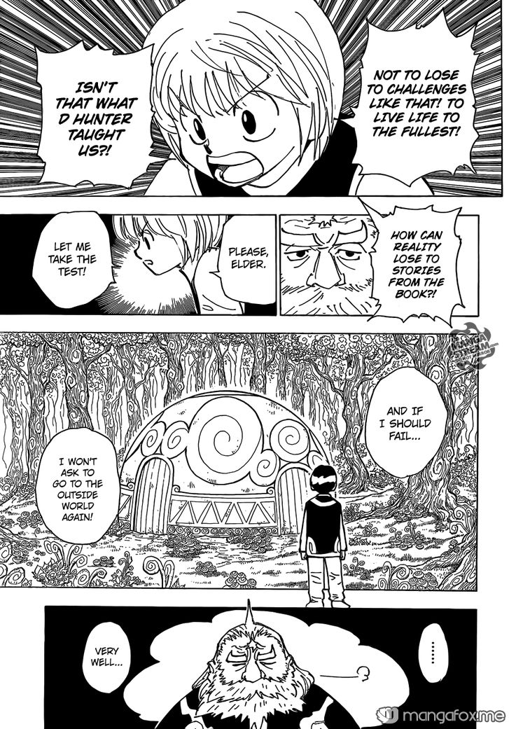 Hunter X Hunter Chapter 340.5 page 18 - Chapter 340.5: Kurapika's Memories (Part 1)