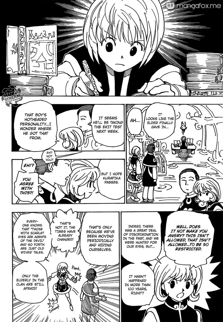 Hunter X Hunter Chapter 340.5 page 19 - Chapter 340.5: Kurapika's Memories (Part 1)