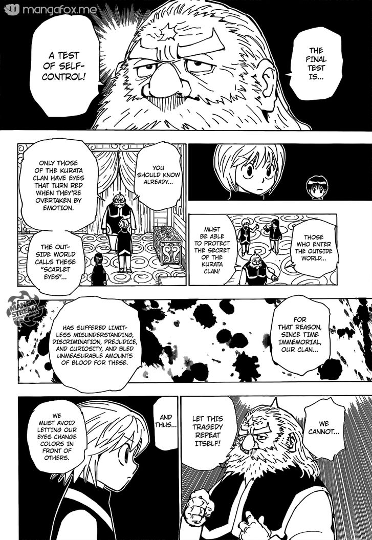 Hunter X Hunter Chapter 340.5 page 23 - Chapter 340.5: Kurapika's Memories (Part 1)