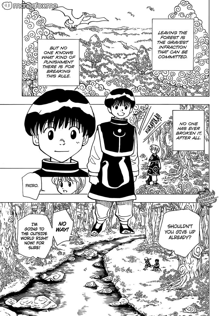 Hunter X Hunter Chapter 340.5 page 8 - Chapter 340.5: Kurapika's Memories (Part 1)