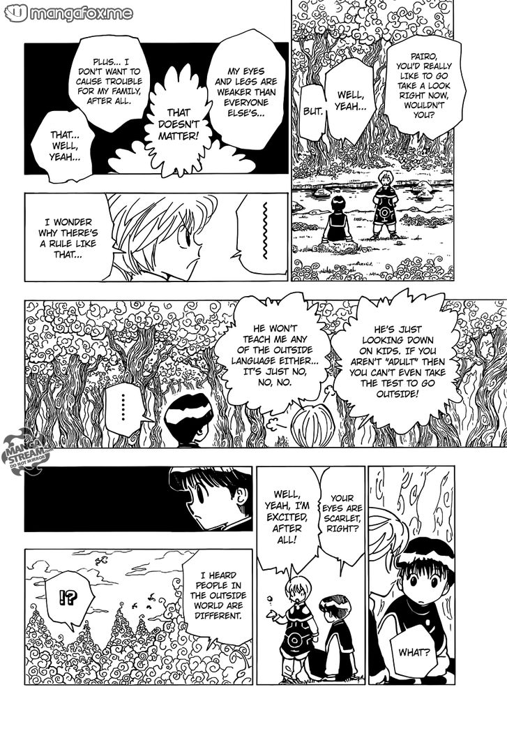Hunter X Hunter Chapter 340.5 page 9 - Chapter 340.5: Kurapika's Memories (Part 1)