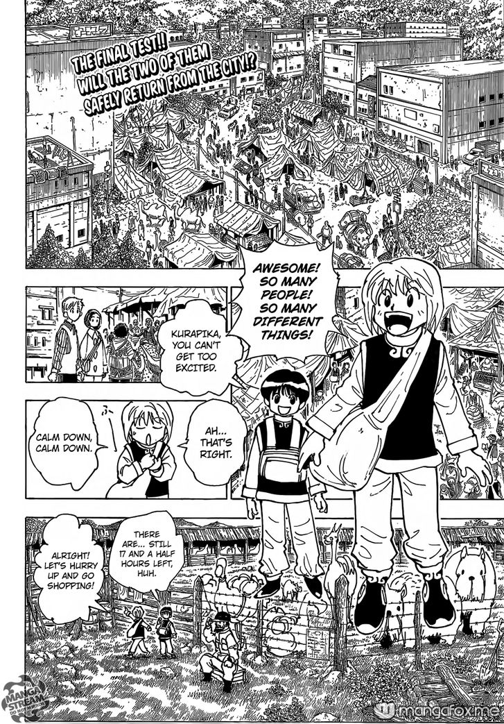 Hunter X Hunter Chapter 340.6 page 1 - Chapter 340.6: Kurapika's Memories (Part 2)