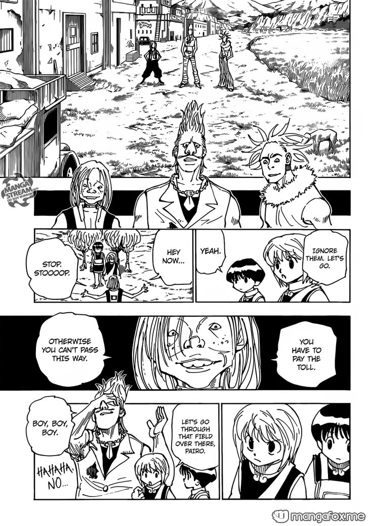 Hunter X Hunter Chapter 340.6 page 10 - Chapter 340.6: Kurapika's Memories (Part 2)