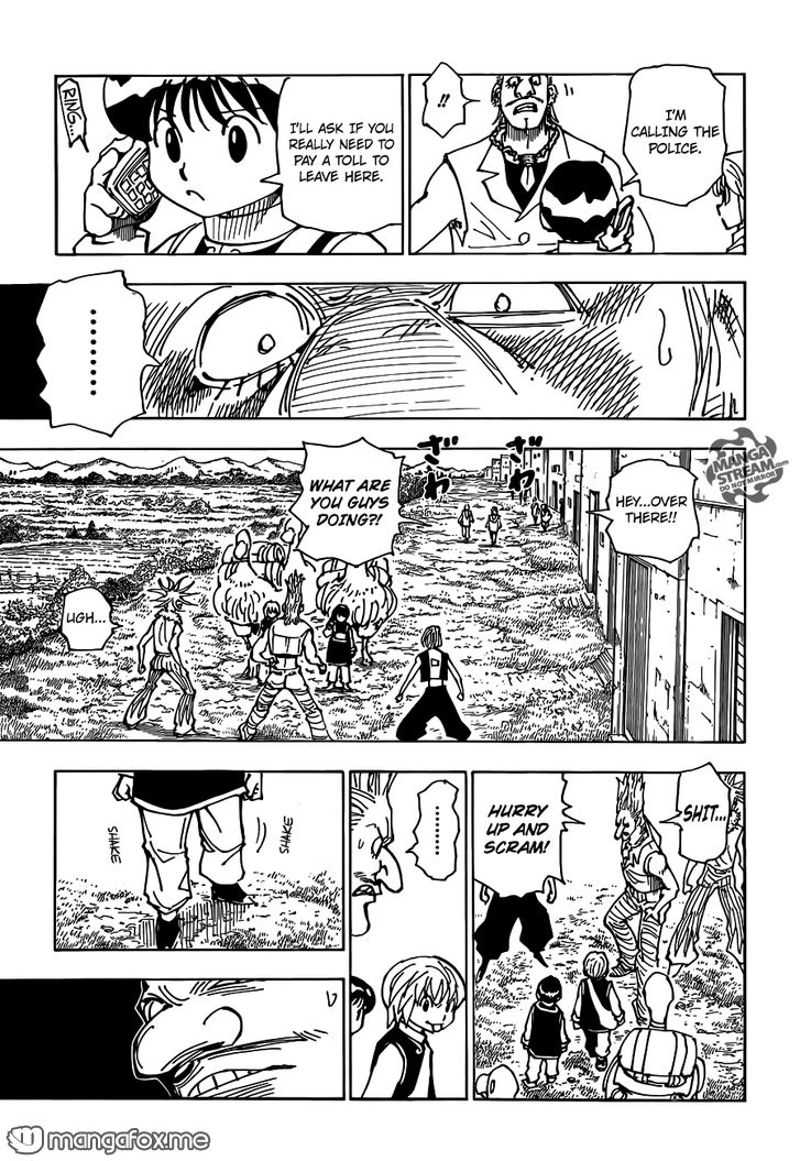 Hunter X Hunter Chapter 340.6 page 12 - Chapter 340.6: Kurapika's Memories (Part 2)
