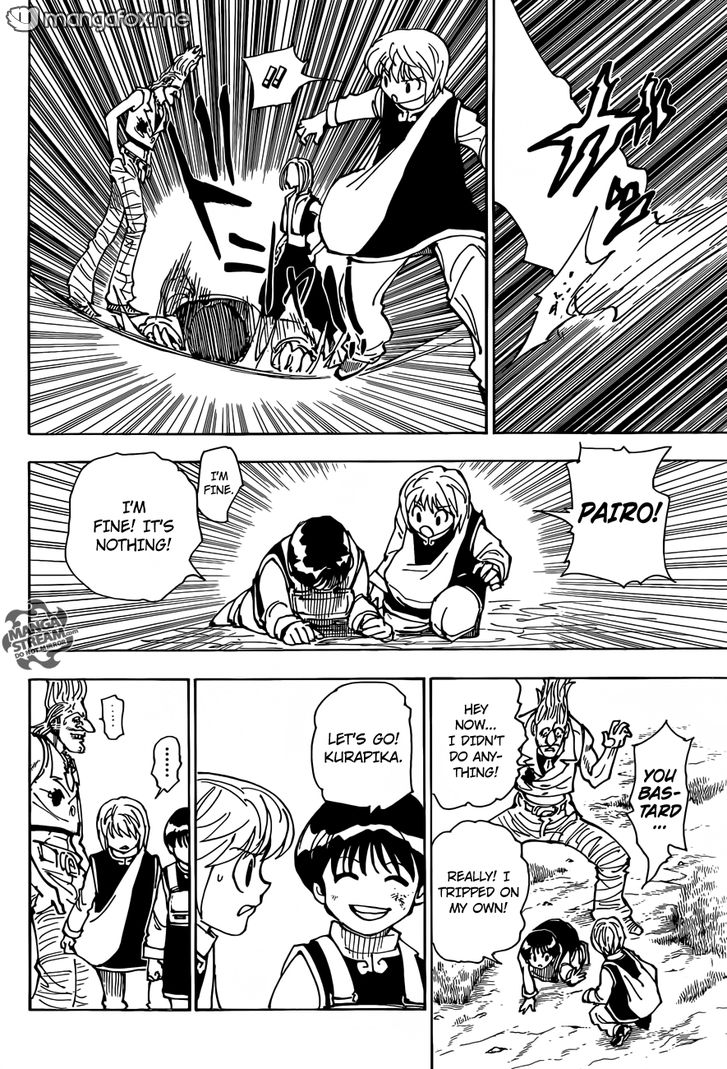 Hunter X Hunter Chapter 340.6 page 13 - Chapter 340.6: Kurapika's Memories (Part 2)