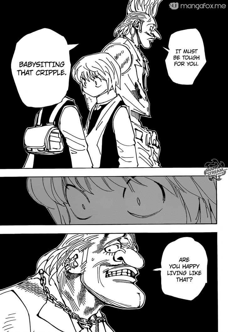 Hunter X Hunter Chapter 340.6 page 14 - Chapter 340.6: Kurapika's Memories (Part 2)