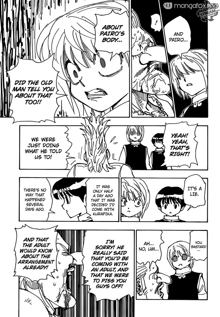 Hunter X Hunter Chapter 340.6 page 20 - Chapter 340.6: Kurapika's Memories (Part 2)