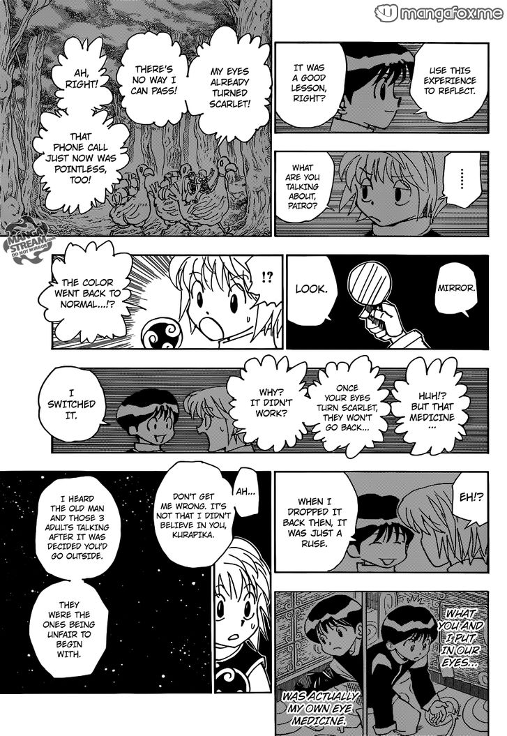 Hunter X Hunter Chapter 340.6 page 26 - Chapter 340.6: Kurapika's Memories (Part 2)