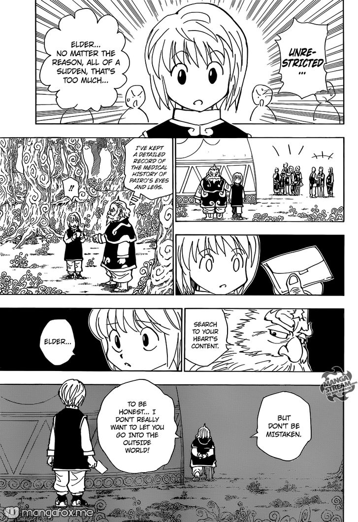 Hunter X Hunter Chapter 340.6 page 28 - Chapter 340.6: Kurapika's Memories (Part 2)