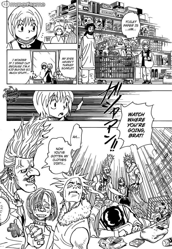 Hunter X Hunter Chapter 340.6 page 3 - Chapter 340.6: Kurapika's Memories (Part 2)