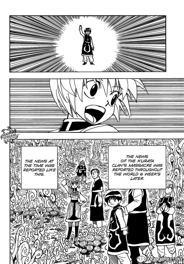 Hunter X Hunter Chapter 340.6 page 33 - Chapter 340.6: Kurapika's Memories (Part 2)