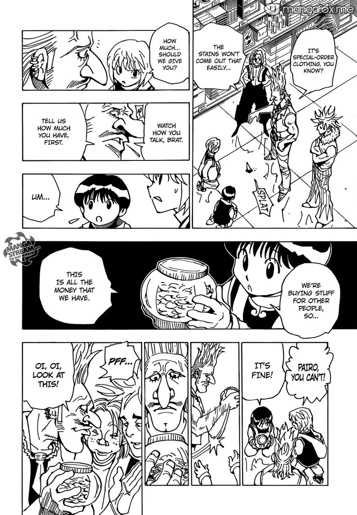 Hunter X Hunter Chapter 340.6 page 5 - Chapter 340.6: Kurapika's Memories (Part 2)