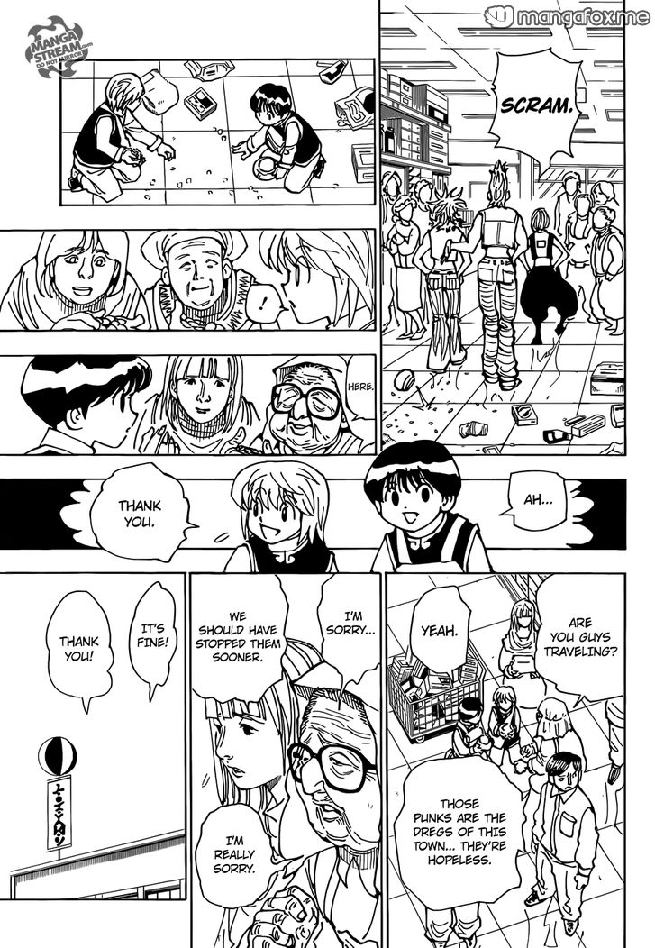 Hunter X Hunter Chapter 340.6 page 8 - Chapter 340.6: Kurapika's Memories (Part 2)