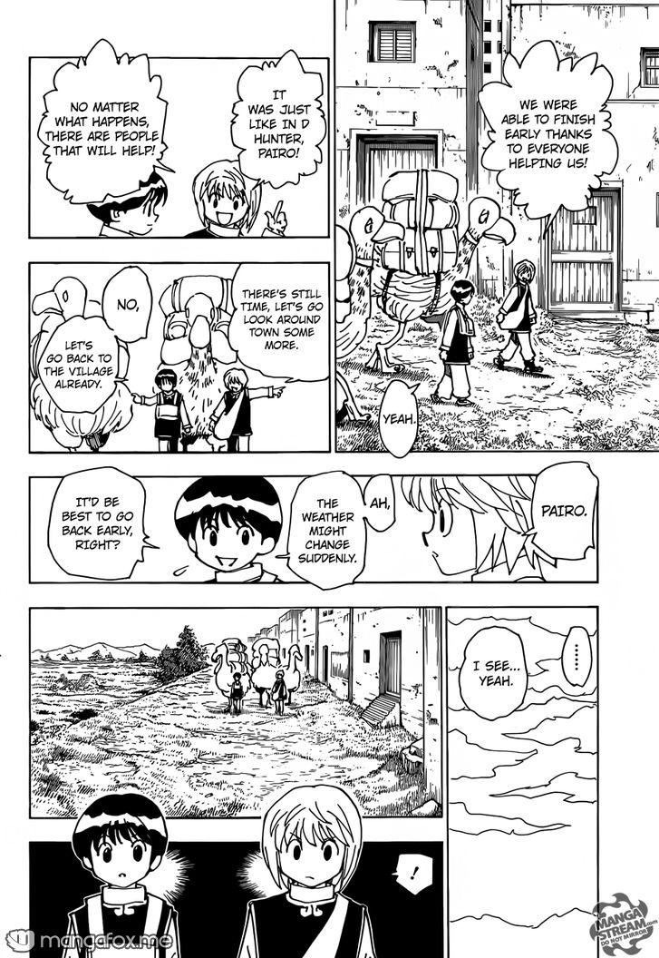 Hunter X Hunter Chapter 340.6 page 9 - Chapter 340.6: Kurapika's Memories (Part 2)