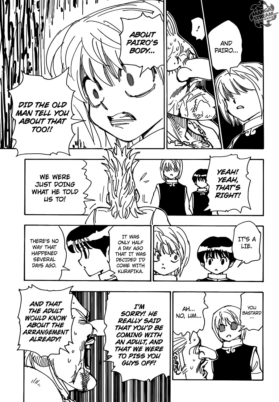 Hunter X Hunter Chapter 340 page 21 - Chapter 340: Special Mission