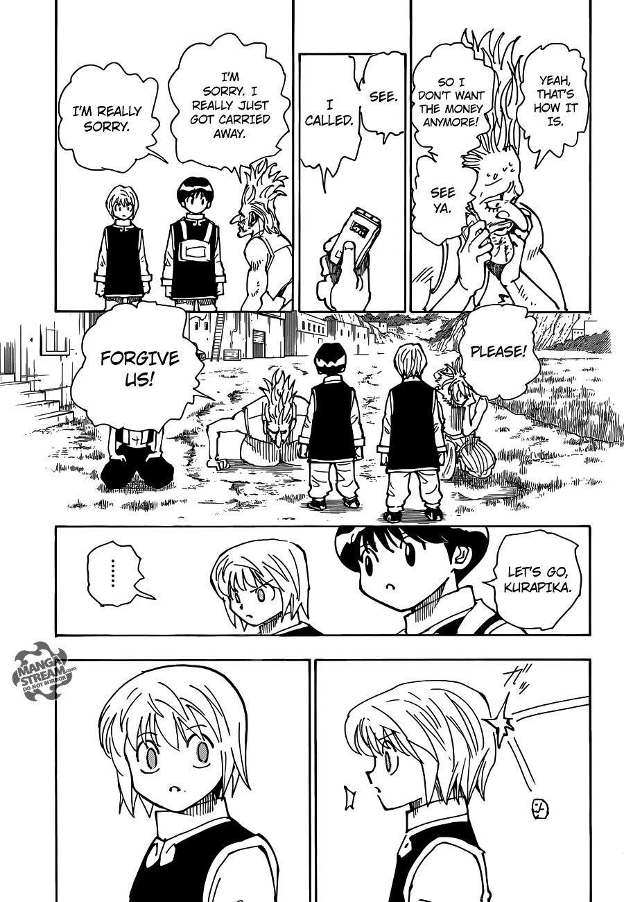 Hunter X Hunter Chapter 340 page 23 - Chapter 340: Special Mission