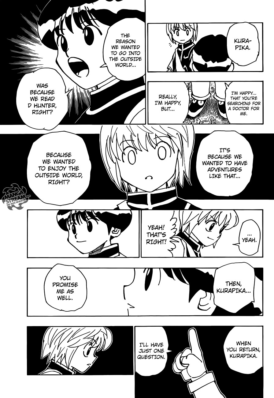 Hunter X Hunter Chapter 340 page 31 - Chapter 340: Special Mission