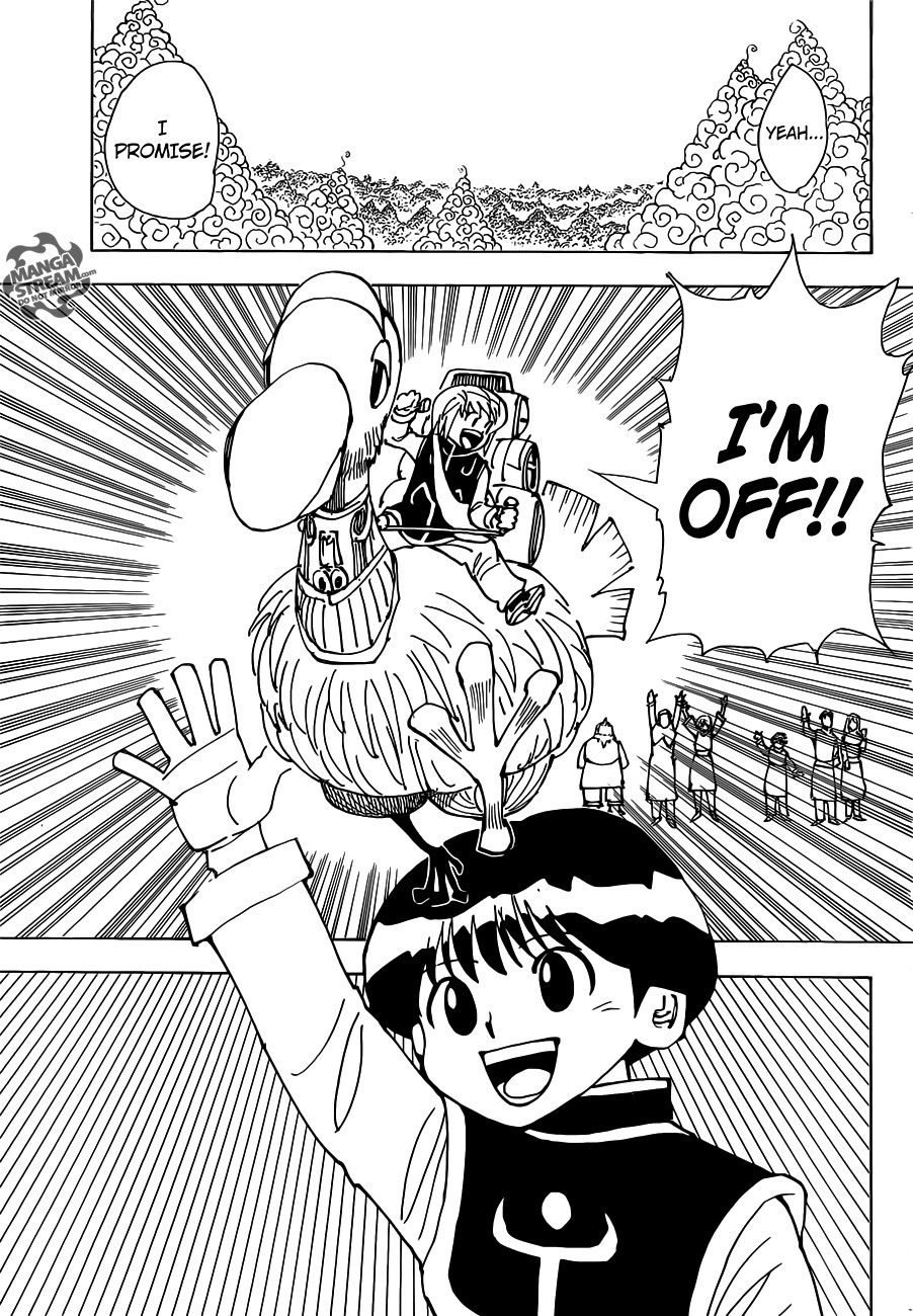 Hunter X Hunter Chapter 340 page 33 - Chapter 340: Special Mission