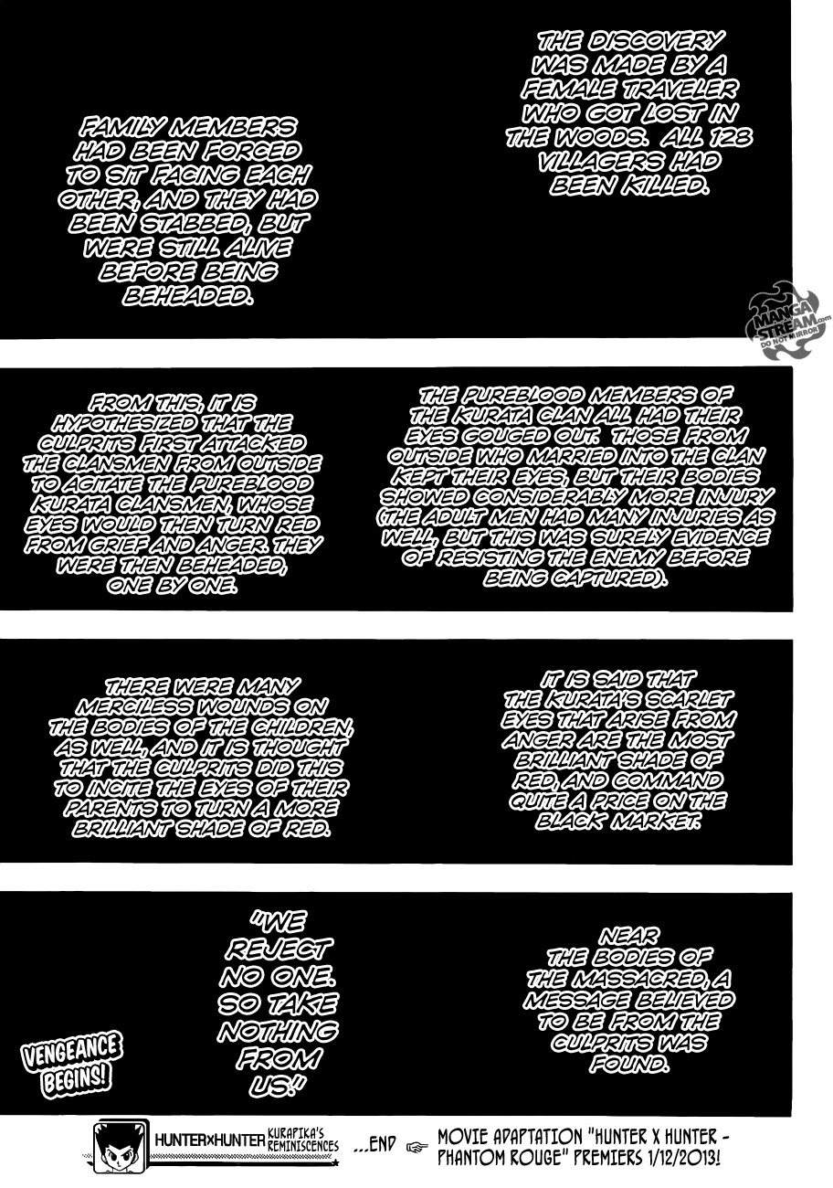 Hunter X Hunter Chapter 340 page 35 - Chapter 340: Special Mission