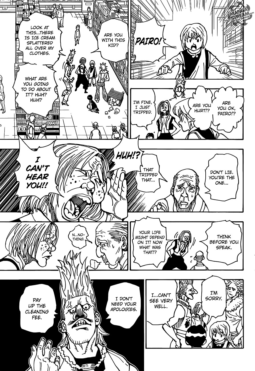Hunter X Hunter Chapter 340 page 5 - Chapter 340: Special Mission