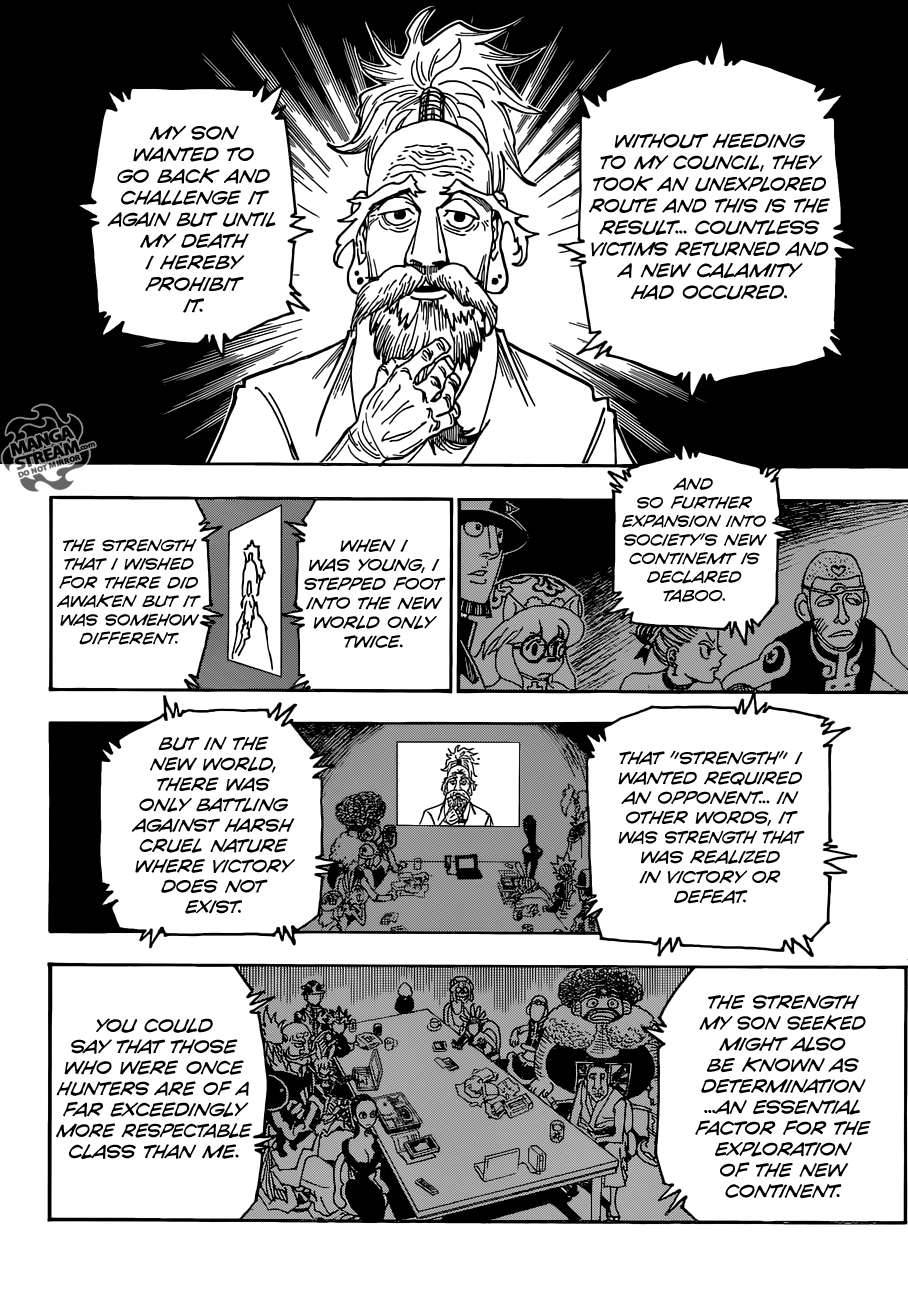 Hunter X Hunter Chapter 341 page 11 - Chapter 341: Threats