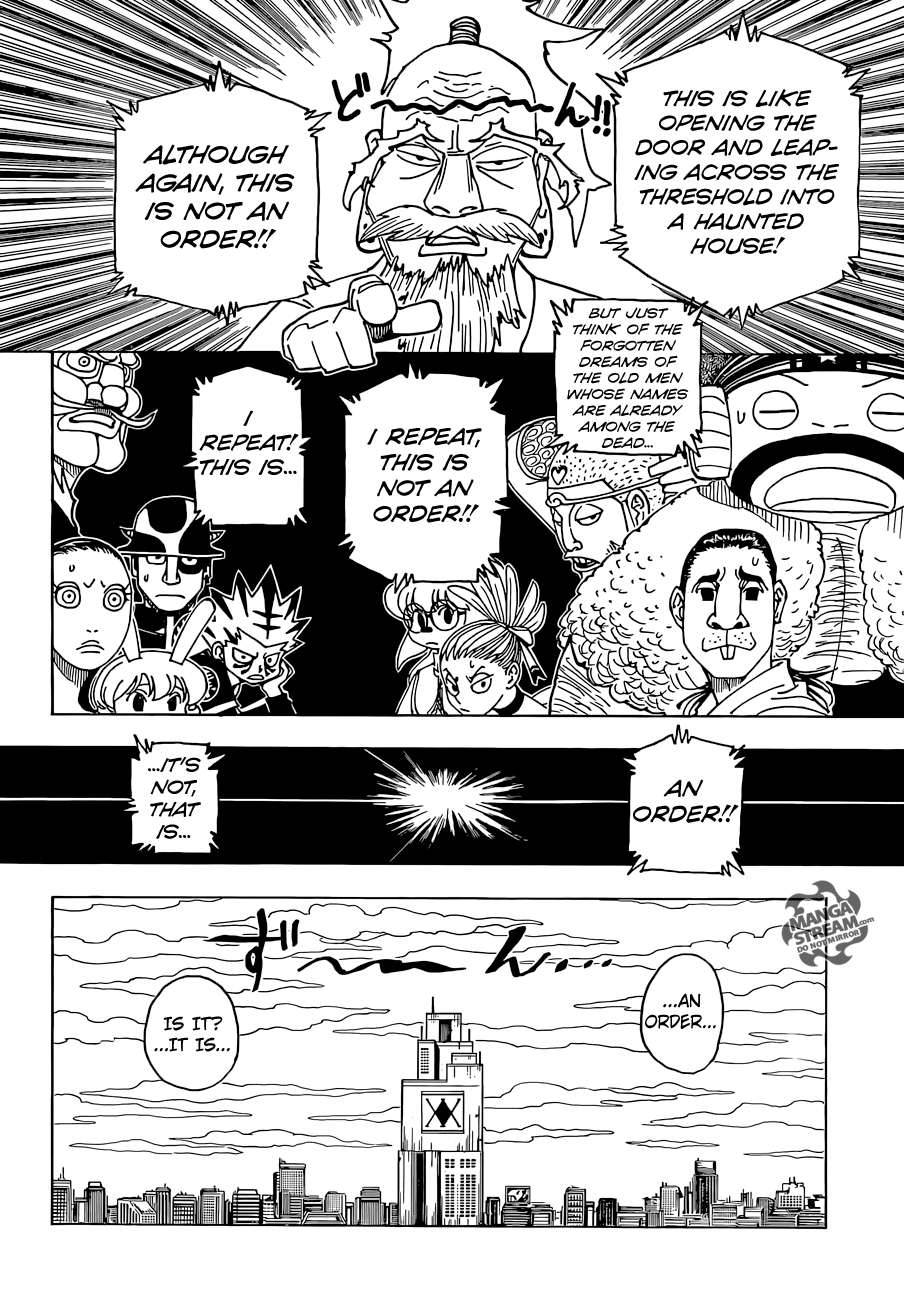 Hunter X Hunter Chapter 341 page 13 - Chapter 341: Threats
